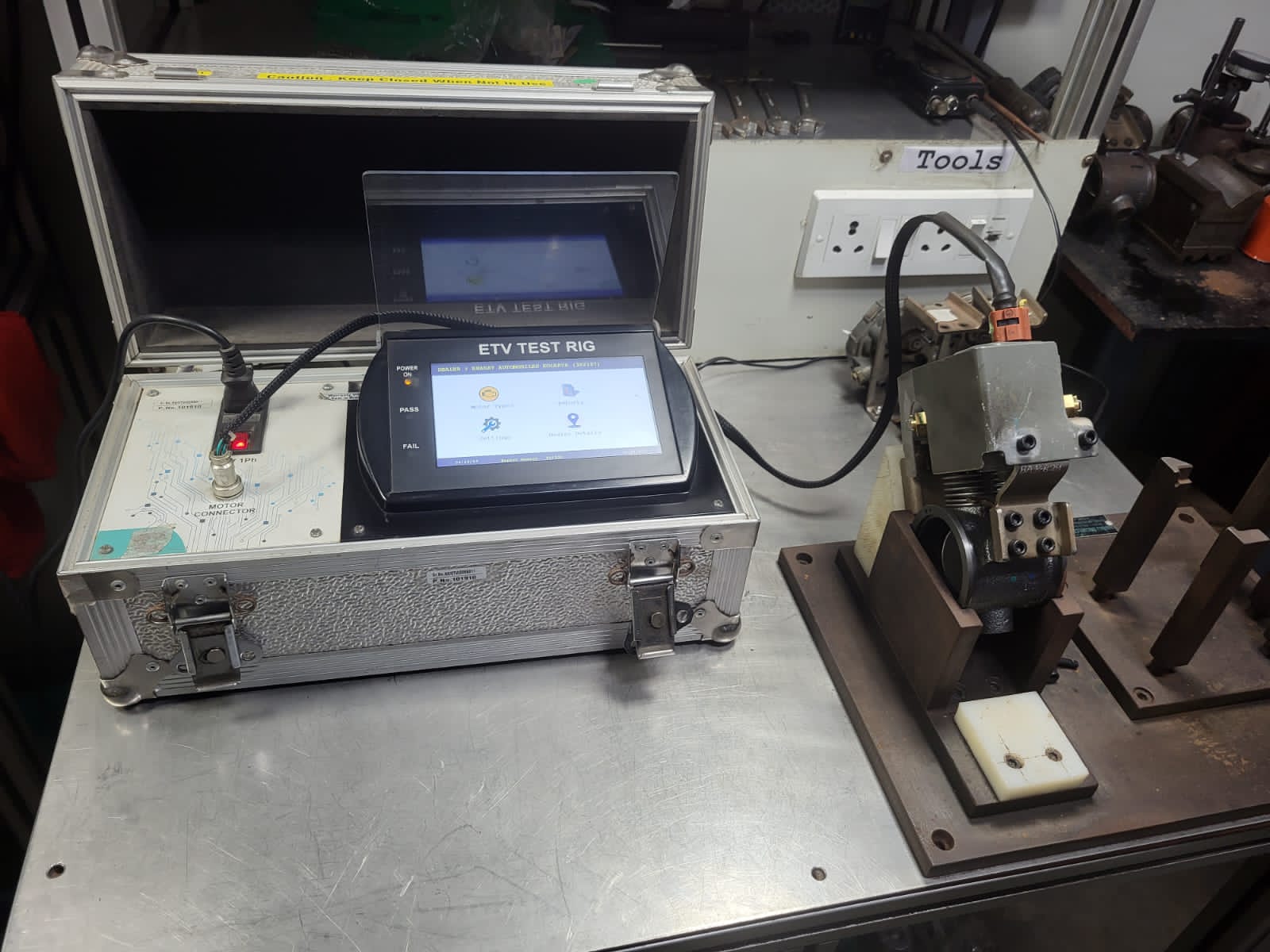 Cummins ETV Test Rig at Bharat Automobiles